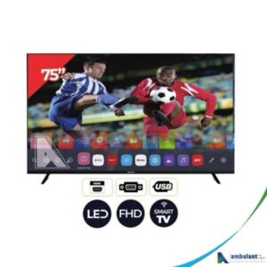 Téléviseur SOLSTAR 75" Smart  Android 4K UHD 75HSU6200
